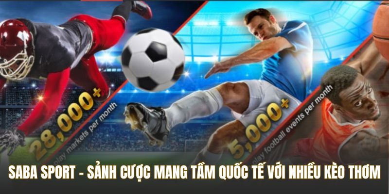 SABA Sport - Sảnh Cược Mang Tầm Quốc Tế Với Nhiều Kèo Thơm